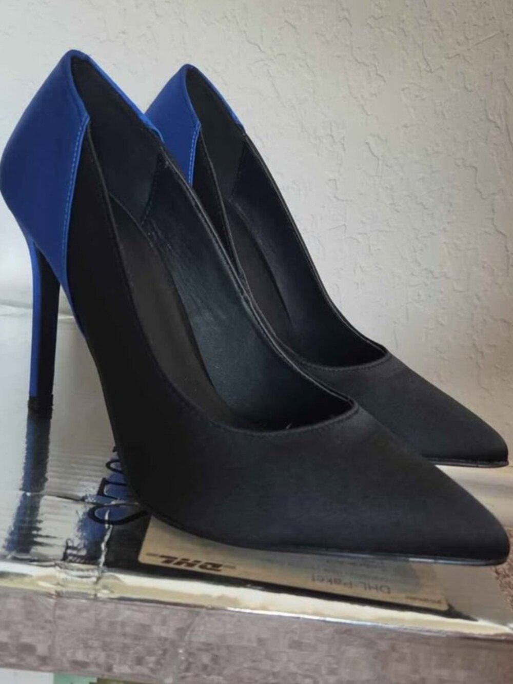 Stiletto high heels
